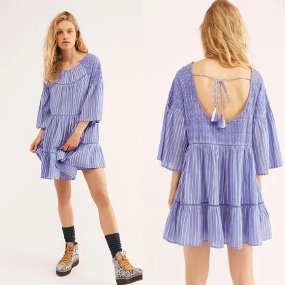 knee length dresses for ladies Lola Mini Dress -Golden Rose